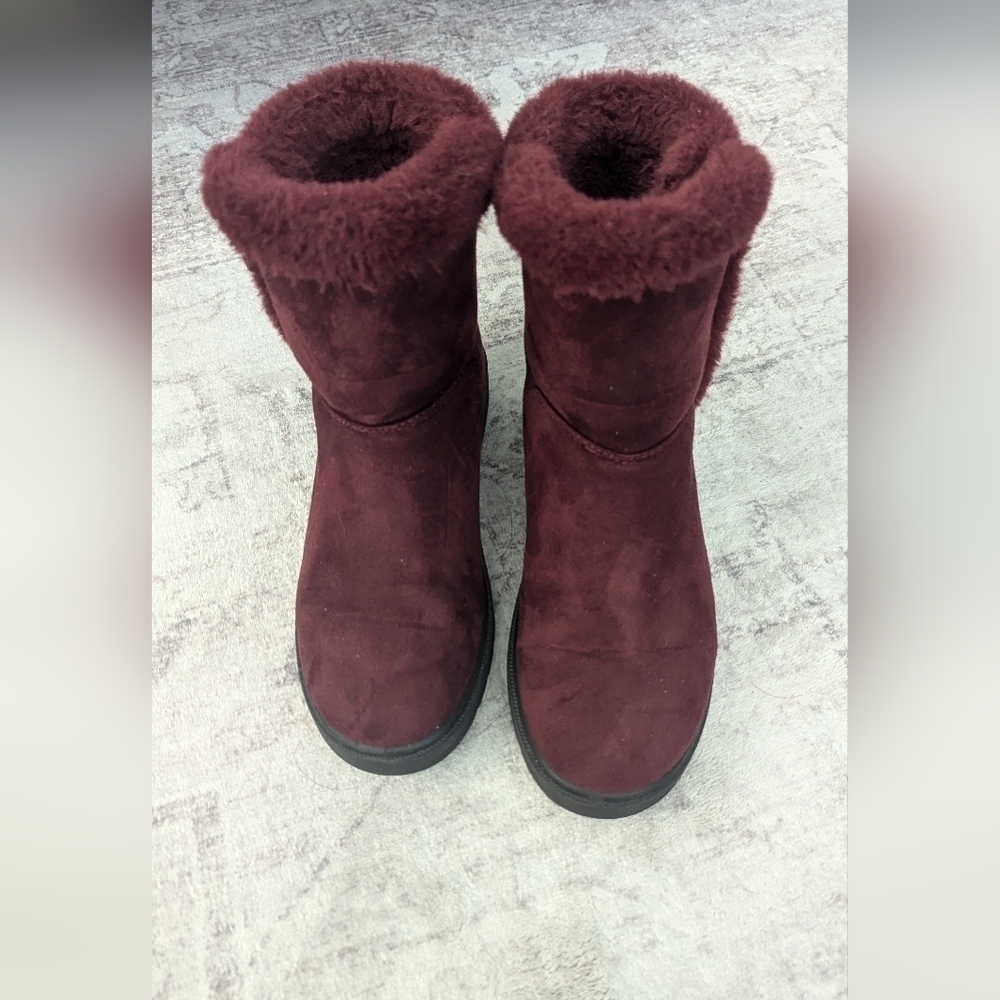 Top Moda Woman's Faux- Fur Winter Boots Size 6.5 - Picture 7 of 7